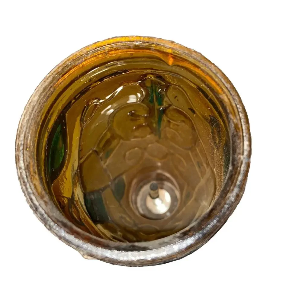Oil Lamp Sail Boat Brand #902452 8”Made In Hong Kong‎ and Hand painted peeling